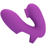 Pretty Love Athena Rechargeable Silicone Finger Vibrator Purple Finger and Tongue Vibrators